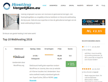 Tablet Screenshot of hostingvergelijken.eu